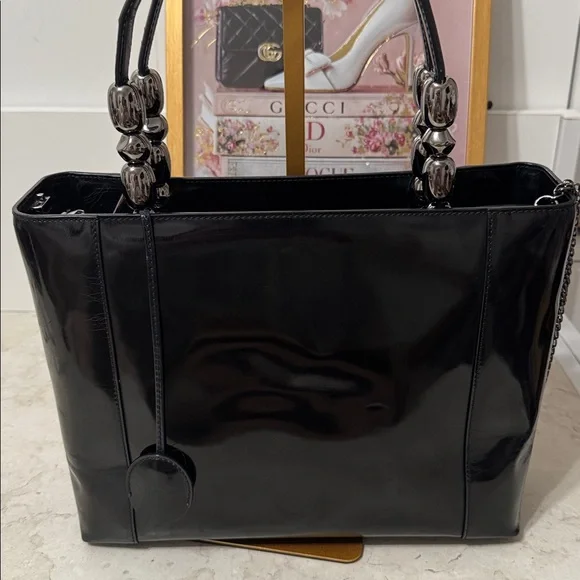 Christian Dior Malice Patent Leather Lady Dior